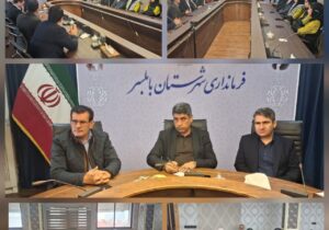 نشست هماهنگی و رفع مشکلات تیم تکنیک برتر در لیگ فوتسال بانوان کشور در بابلسر