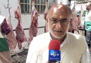 توزیع ۱۱۶۰ بسته گوشت گرم بین نیازمندان بابلسر