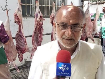 توزیع ۱۱۶۰ بسته گوشت گرم بین نیازمندان بابلسر